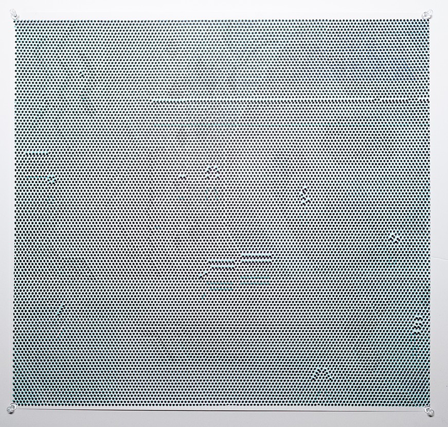 Philip Denker, Shadow Weaver, Pen on bristol, 22 x 22 inches, 2019